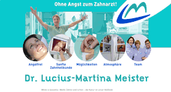 Desktop Screenshot of dentale-wellness.at