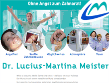 Tablet Screenshot of dentale-wellness.at